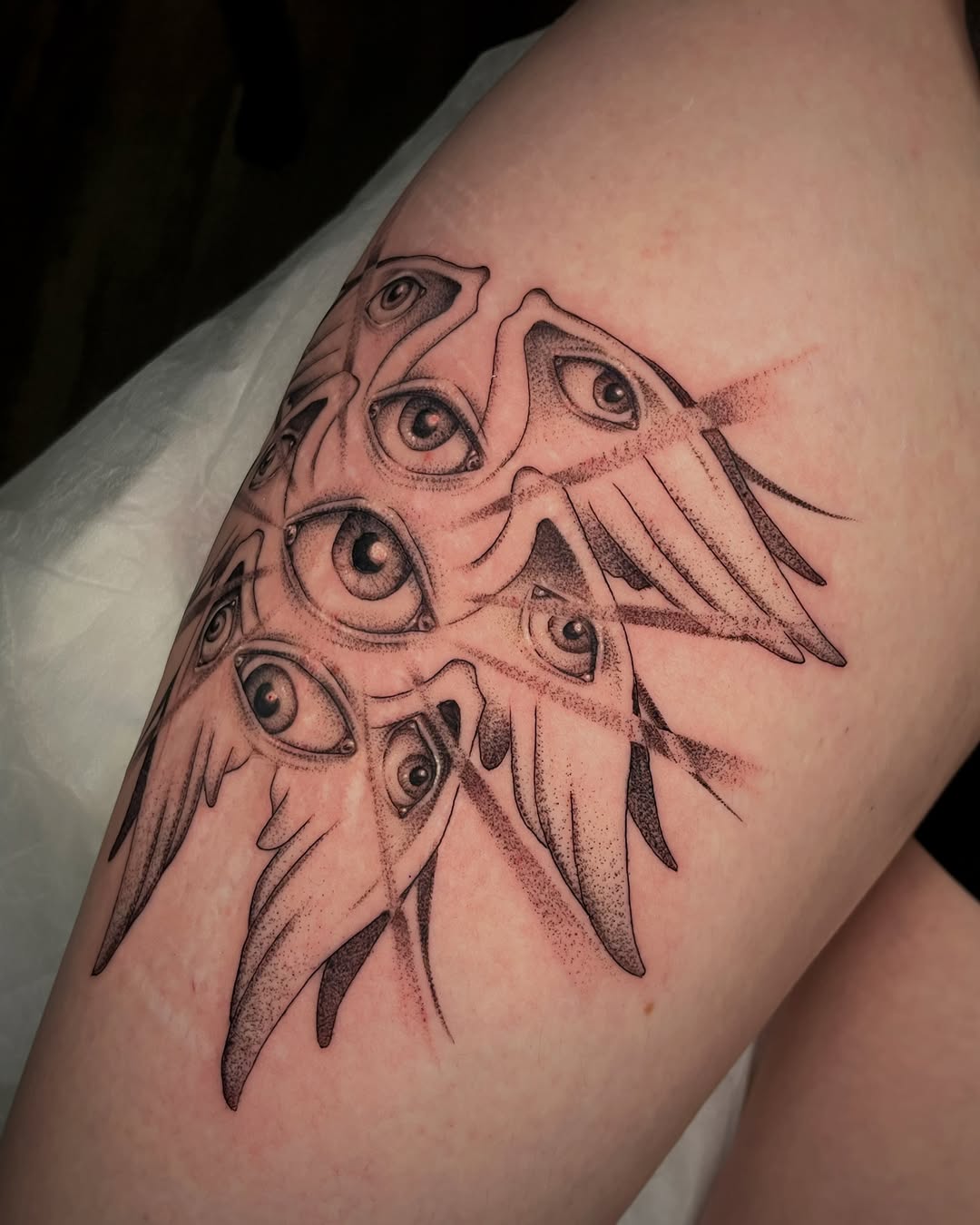 Tattoo by @samiamthesam β black_and_grey, dotwork