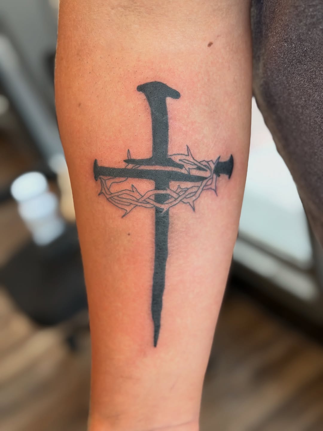 Tattoo by @loveyoutodeathtattoo — blackwork, black_and_grey