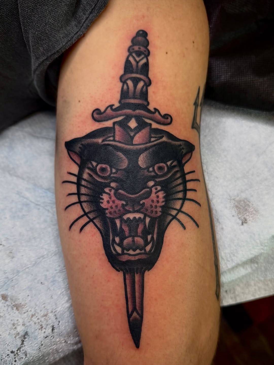 Tattoo by @mccallumtattoo — american_traditional, black_and_grey