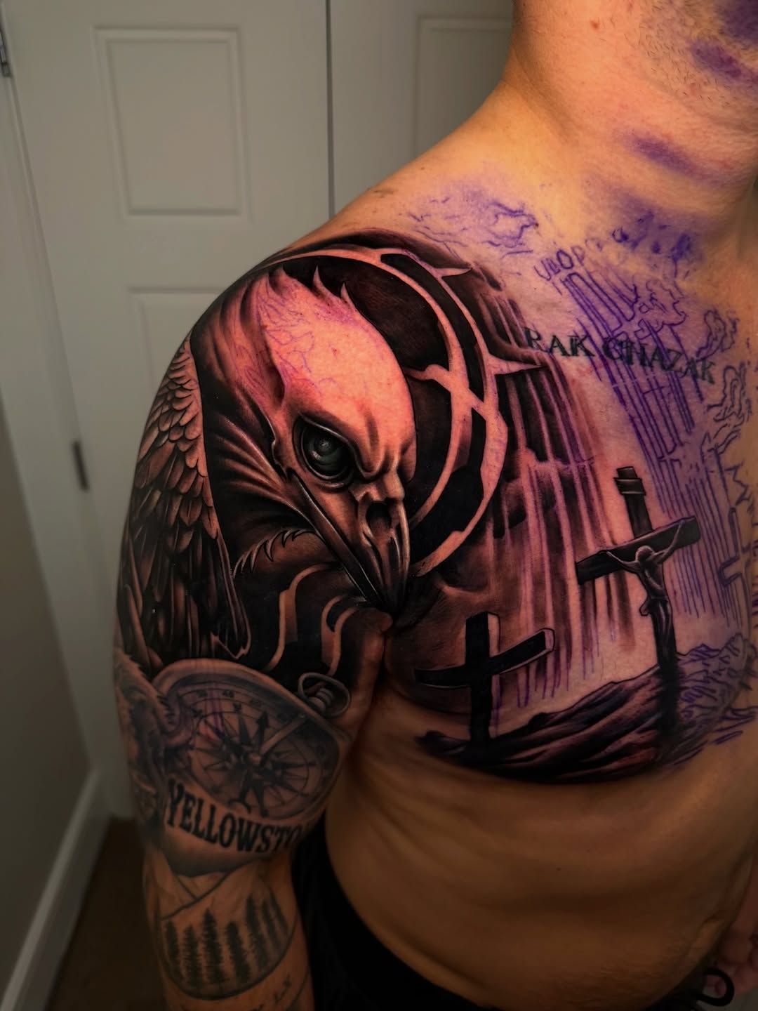 Tattoo by @thejoshacosta — realism, black_and_grey