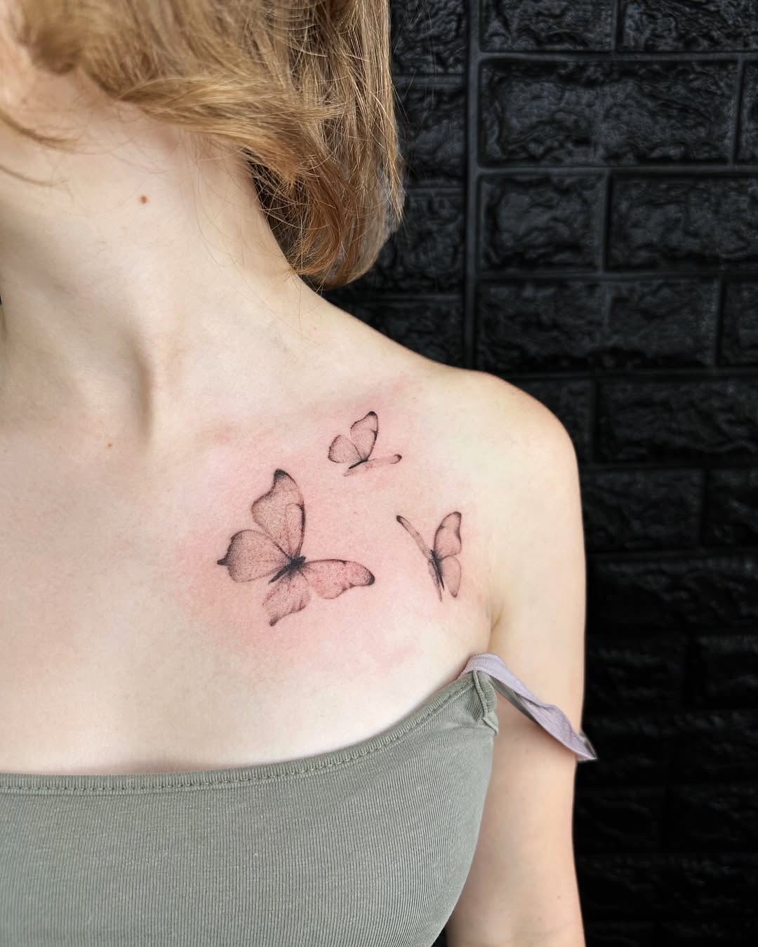 Tattoo by @bbytatts.xn — fine_line, black_and_grey