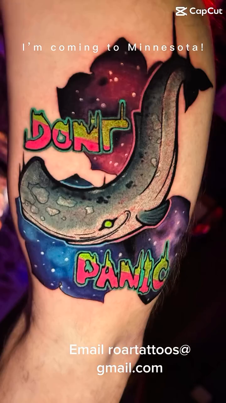 Tattoo by @nicoleroartattoos — new_school, trash_polka