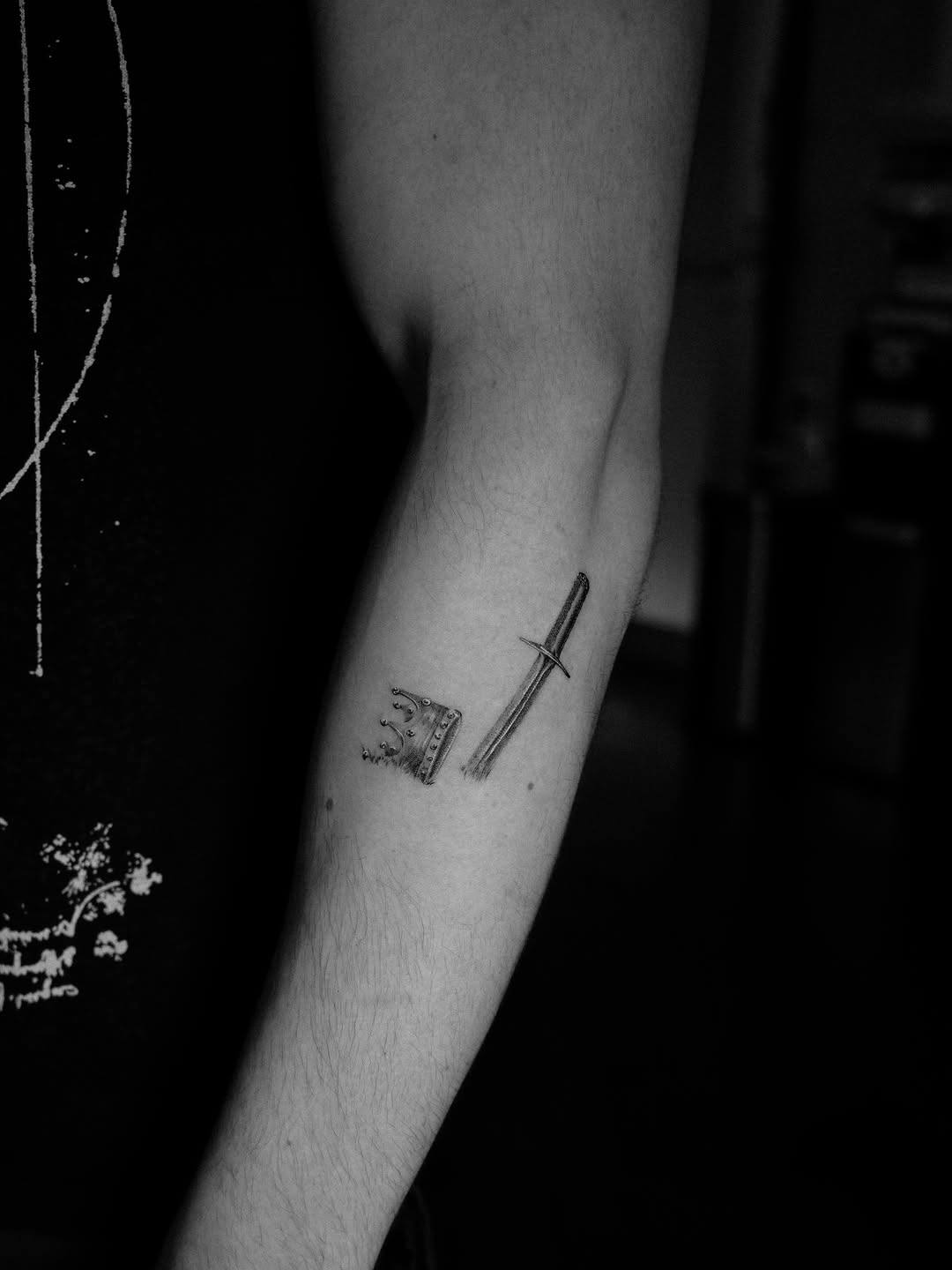 Tattoo by @blackworknyc β fine_line, black_and_grey