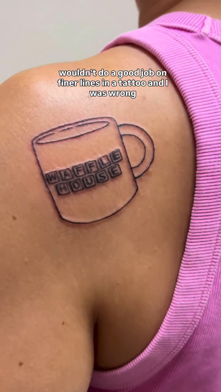 Tattoo by @andyisashark — lettering_script
