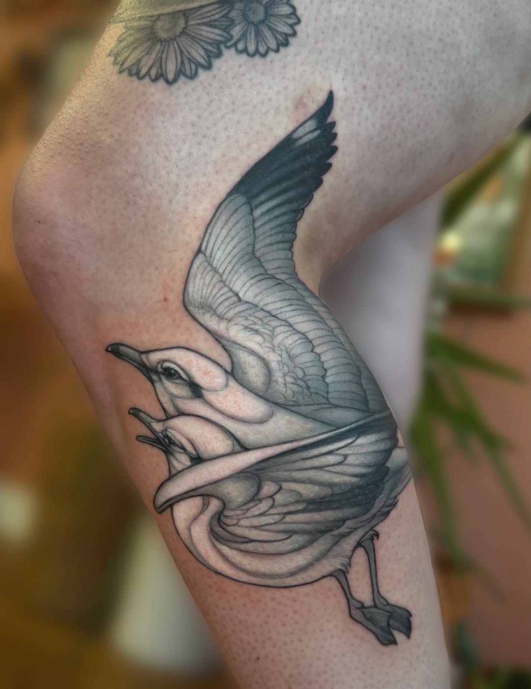 Tattoo by @quagswag β realism, black_and_grey