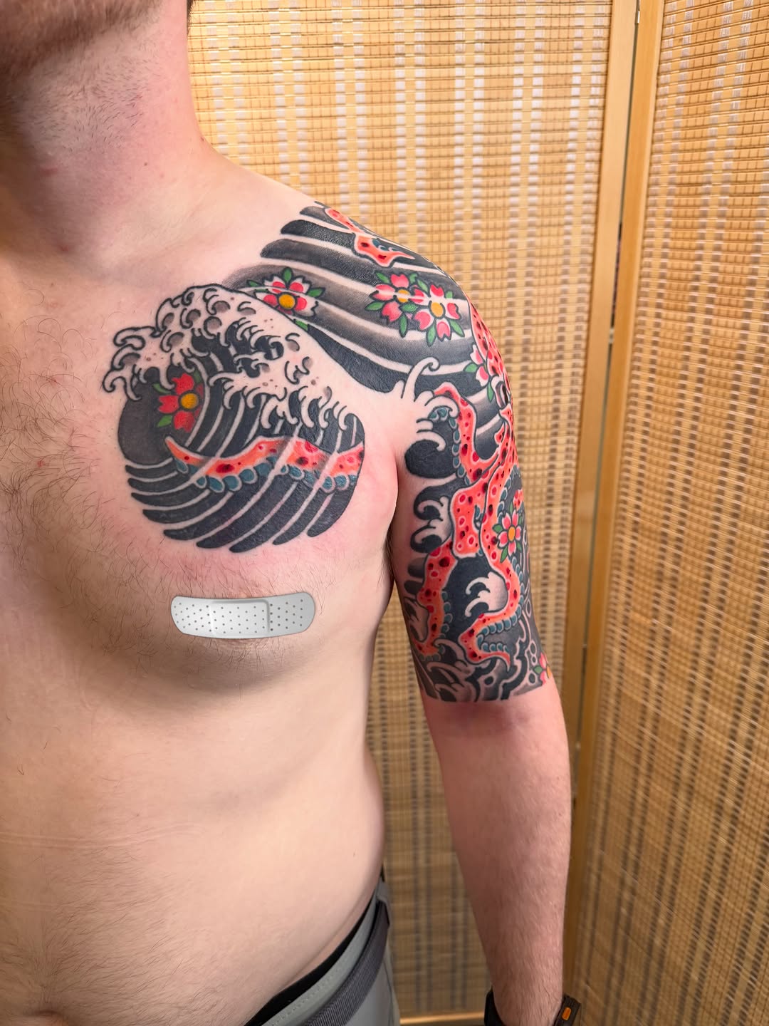 Tattoo by @doms.art.kc — japanese_irezumi, blackwork