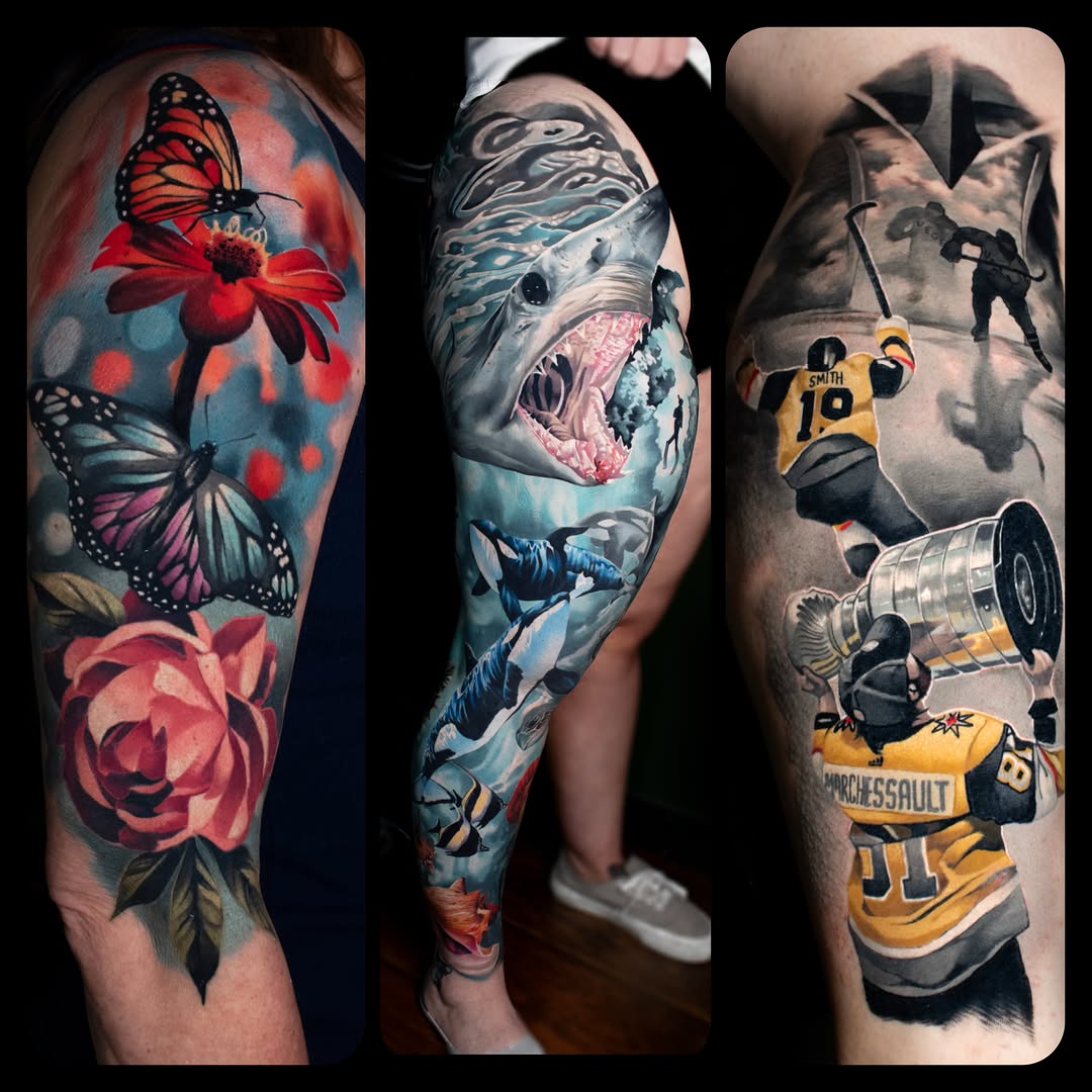 Tattoo by @lukebtattoos — realism, color