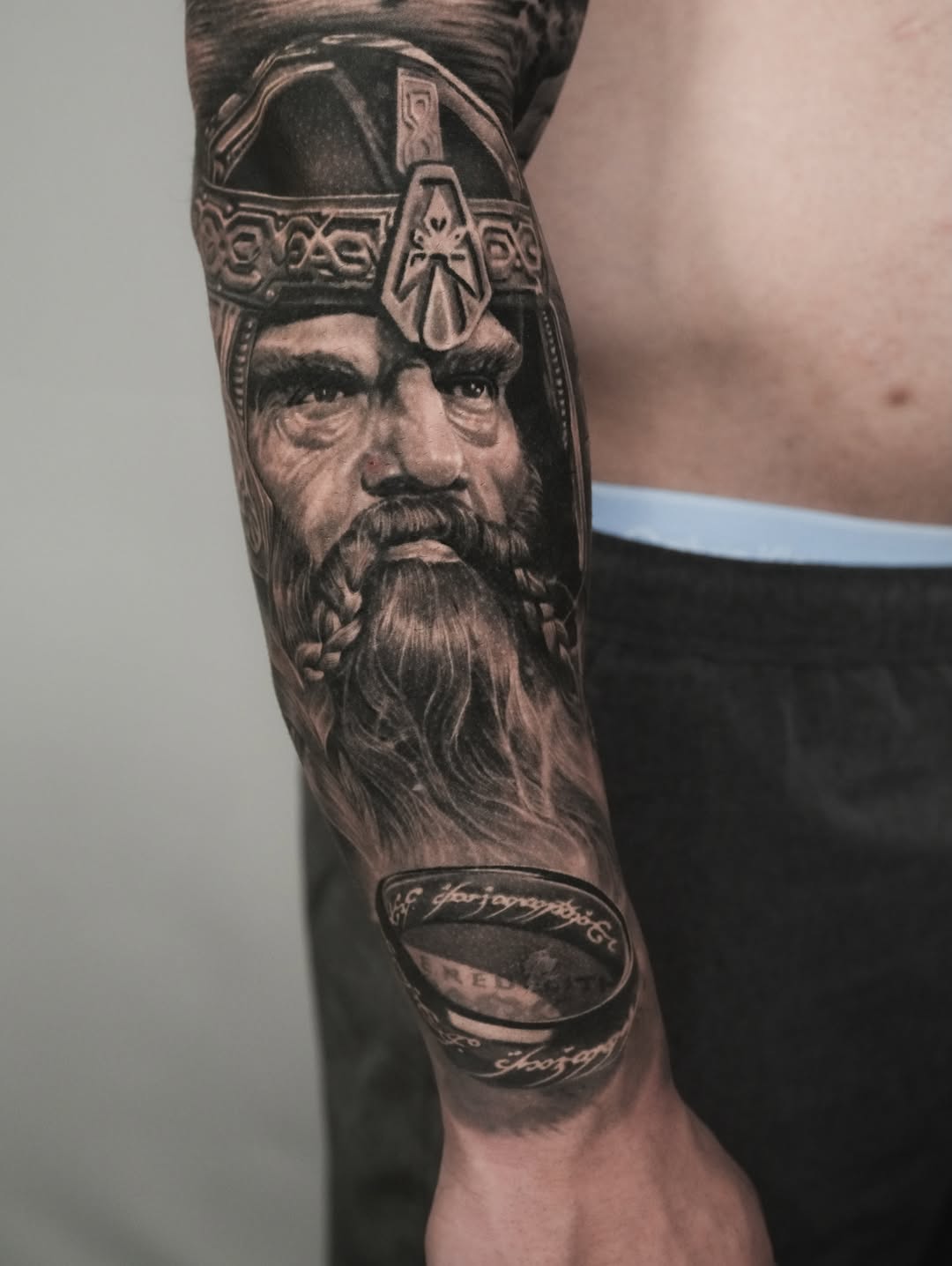 Tattoo by @hiramksas โ realism, black_and_grey