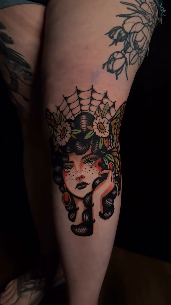 Tattoo by @bradsnowtattoos โ neo_traditional, black_and_grey
