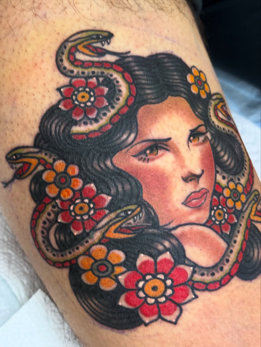 Tattoo by @missdeltoro — american_traditional, neo_traditional