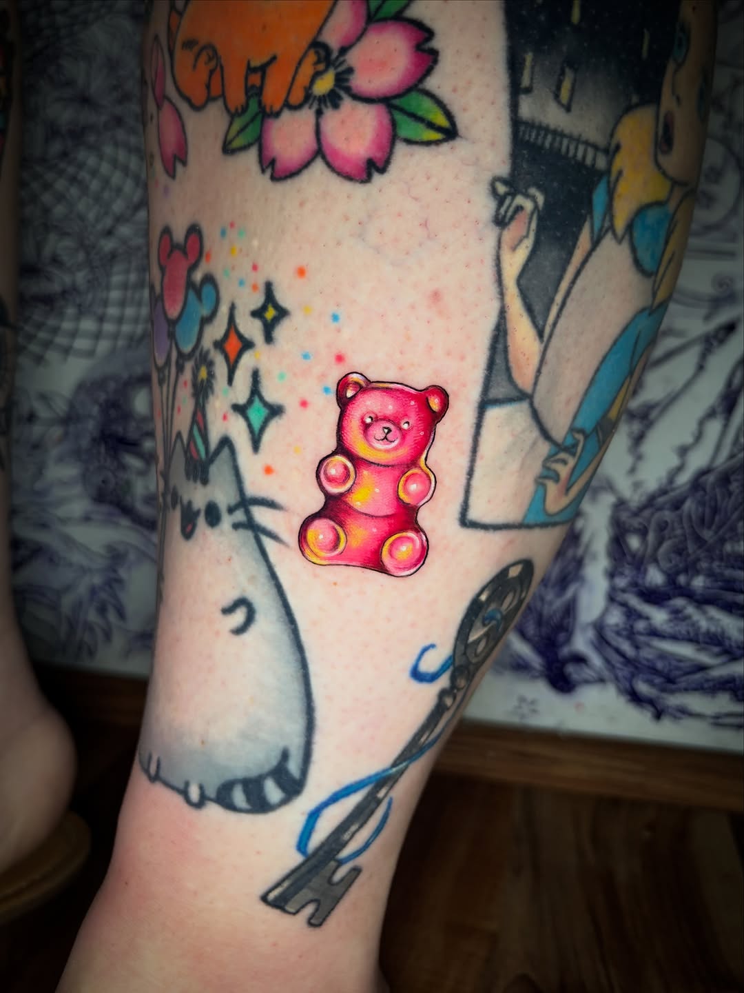 Tattoo by @chicosmarked4life — new_school, illustrative