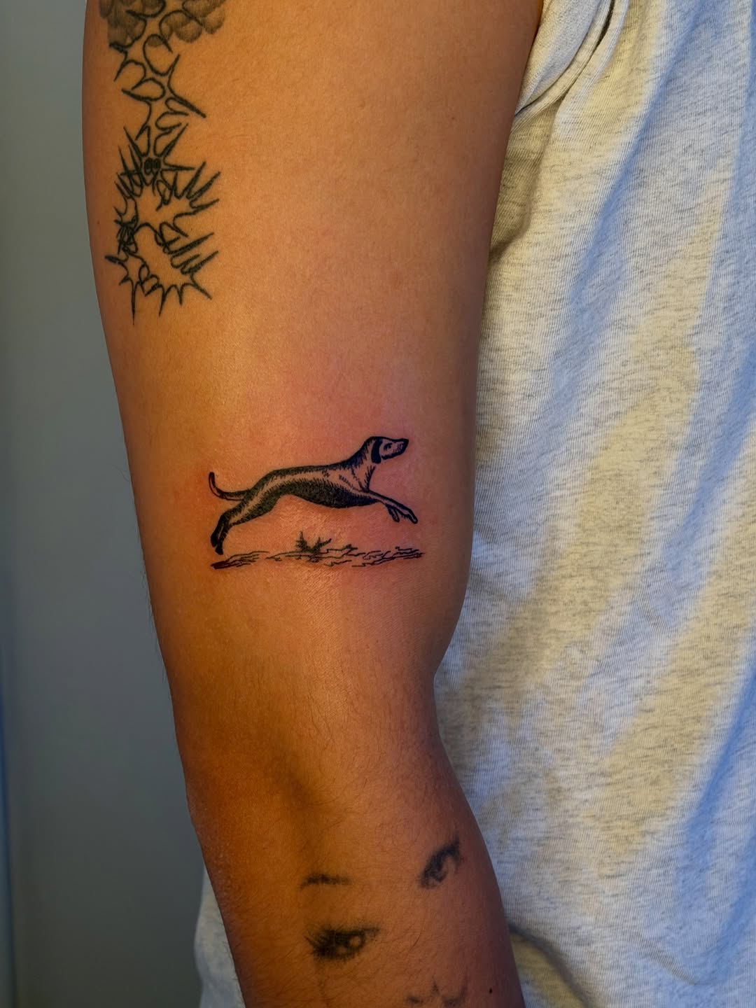 Tattoo by @sea___of___horses — fine_line, black_and_grey