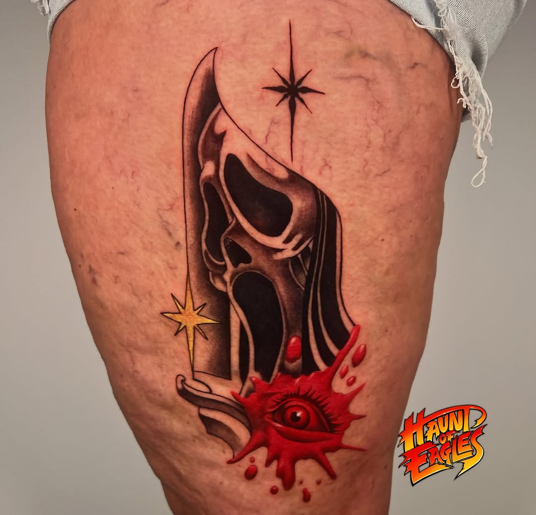 Tattoo by @haunt.of.eagles — neo_traditional, dark_realism
