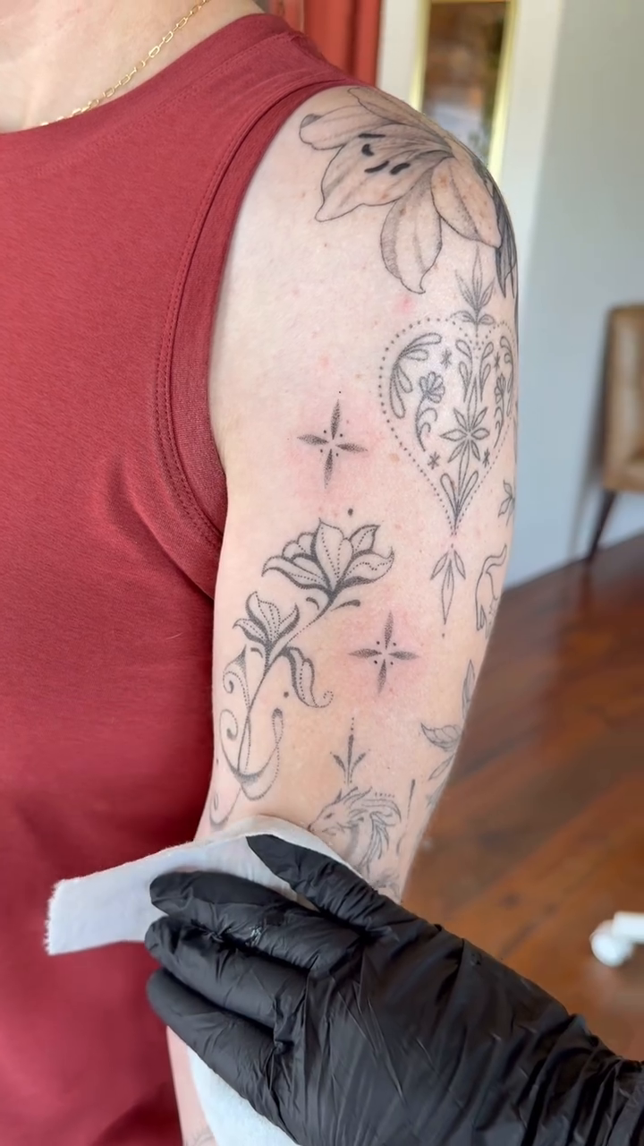 Tattoo by @poeticpokes — fine_line, minimalist
