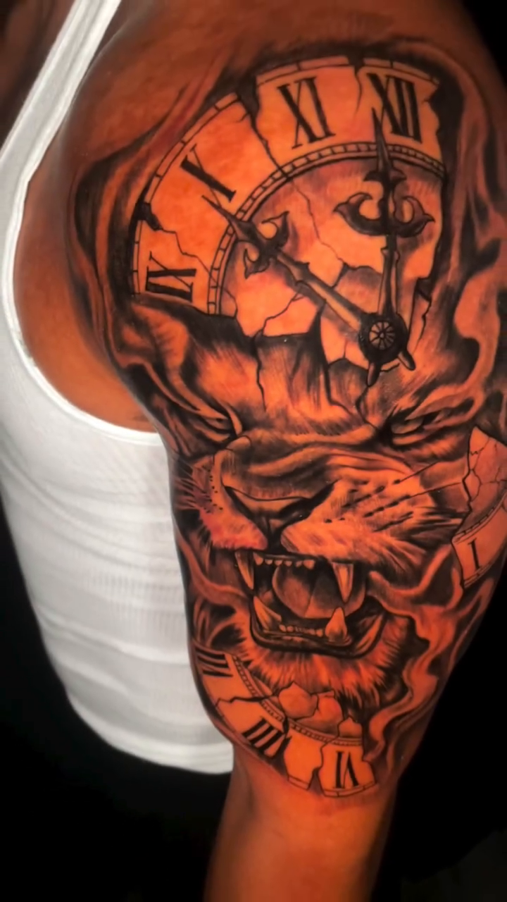 Tattoo by @shaunboweink — realism, black_and_grey