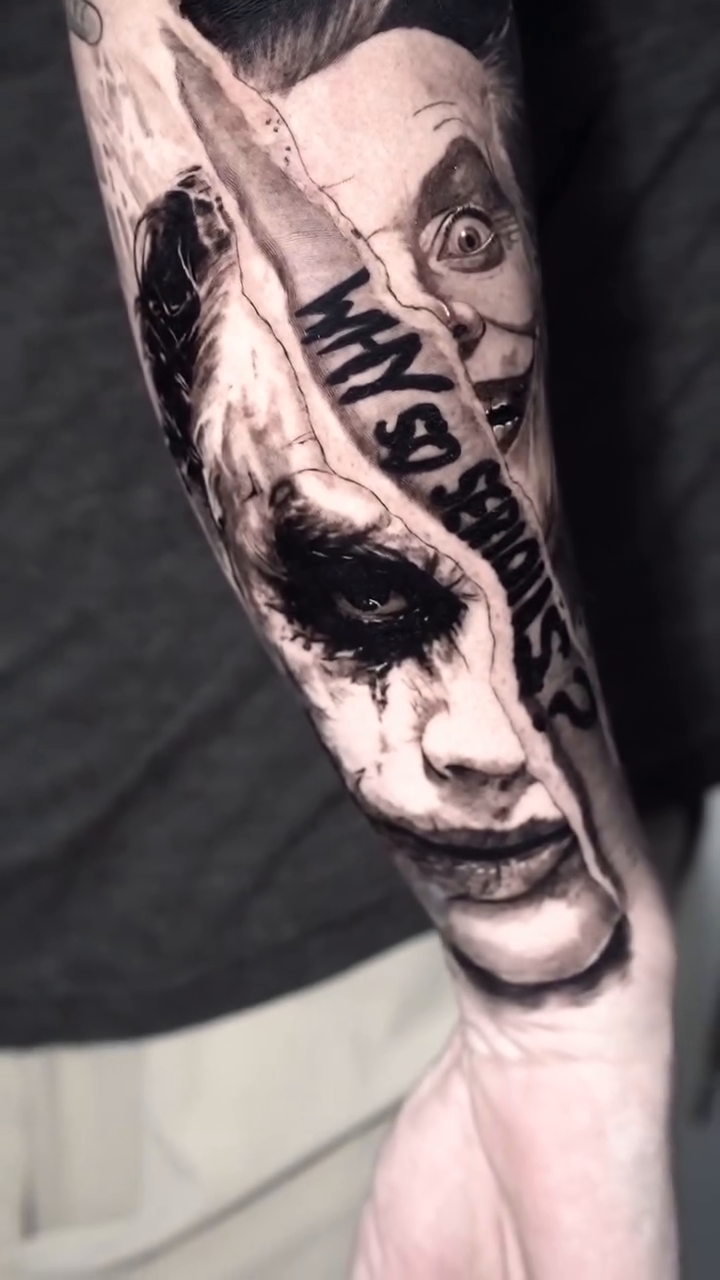 Tattoo by @bigjay.ink — realism, black_and_grey