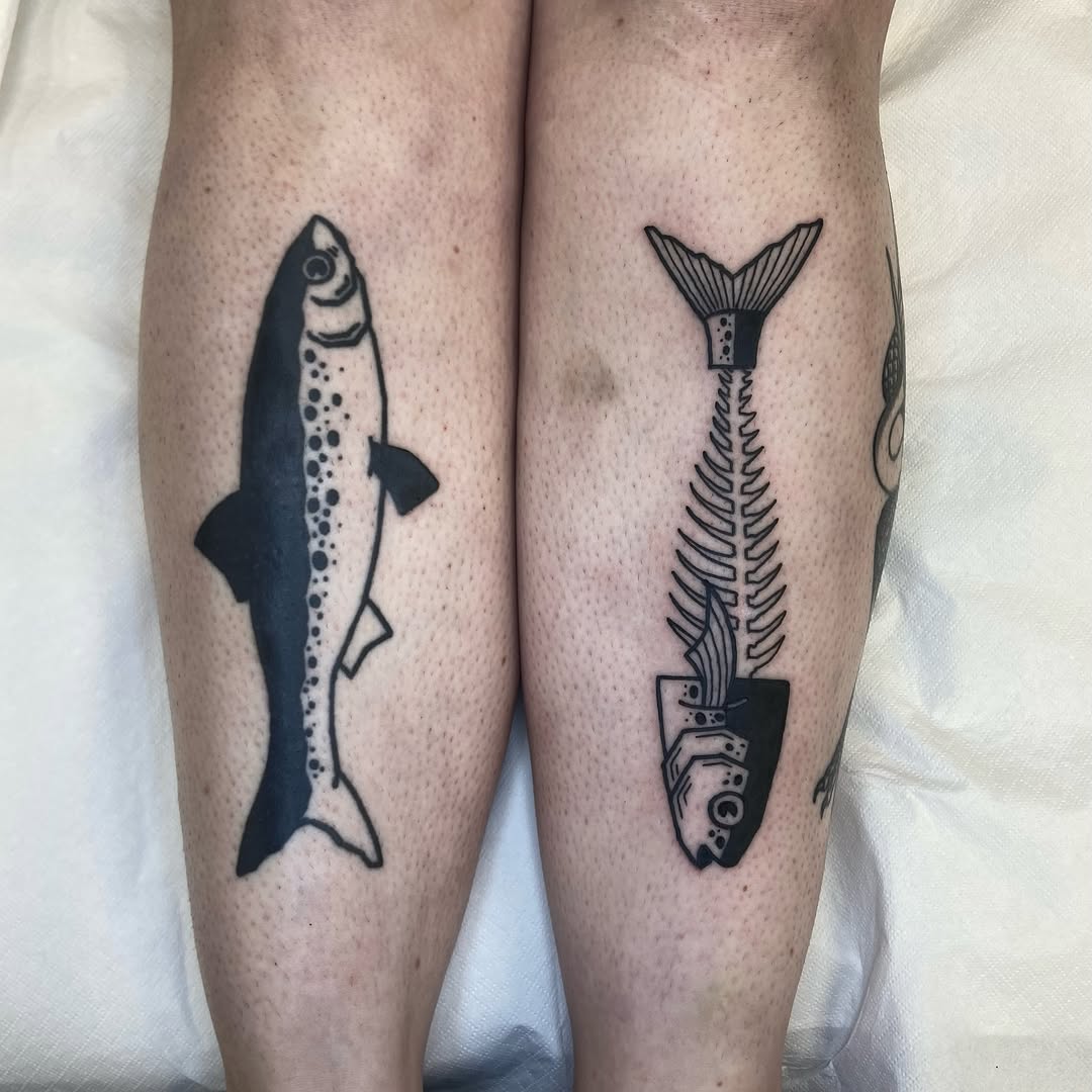 Tattoo by @dietrich_tattooer — blackwork