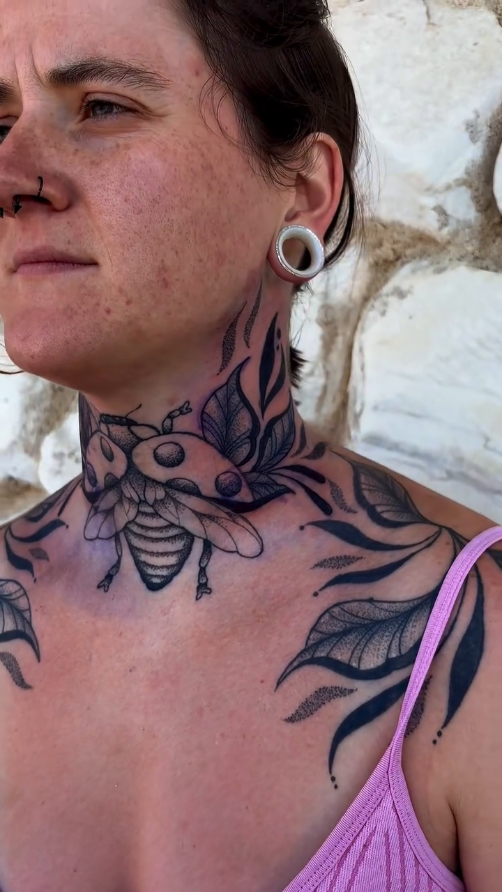 Tattoo by @katie.rosemarytattoos — black_and_grey, realism
