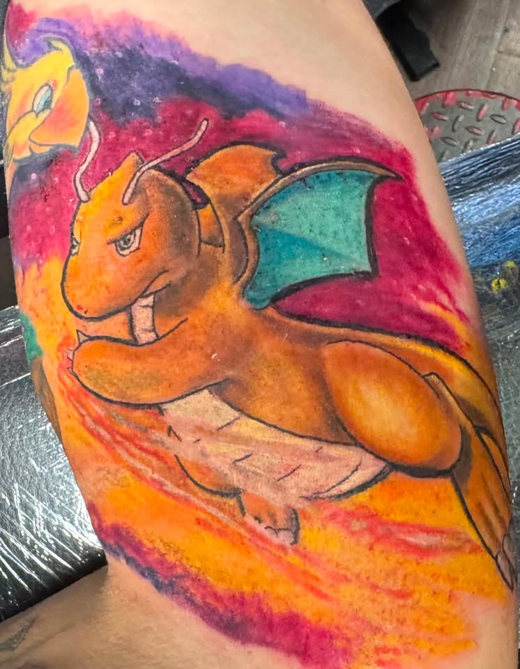 Tattoo by @sheffieldink — anime, new_school