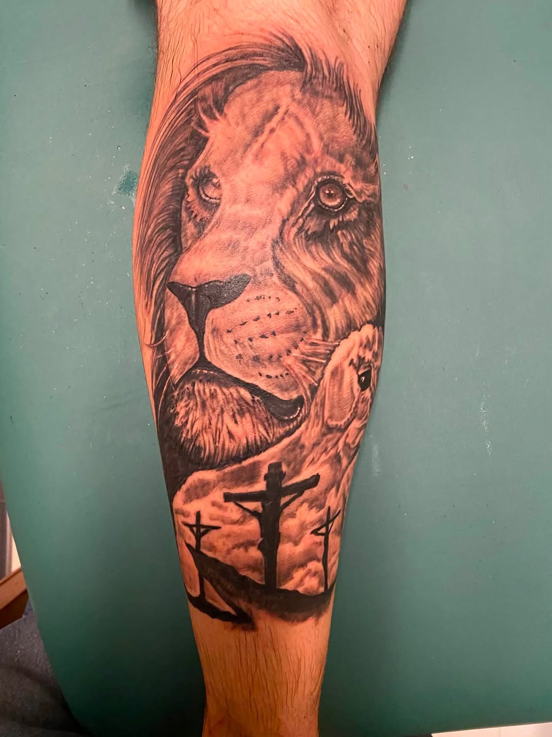 Tattoo by @sheffieldink — realism, black_and_grey