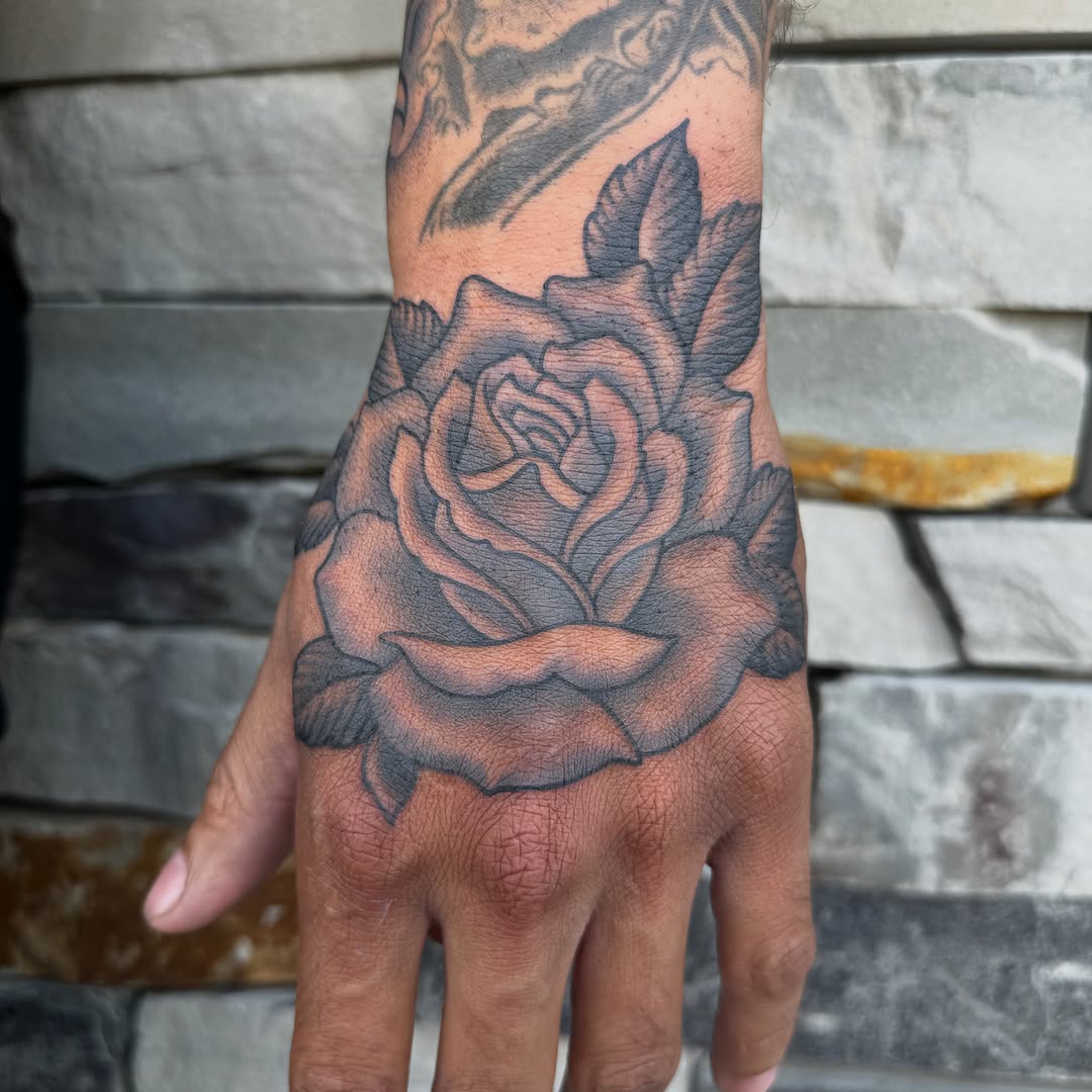 Tattoo by @aintnothinbutagthang817 β black_and_grey, realism