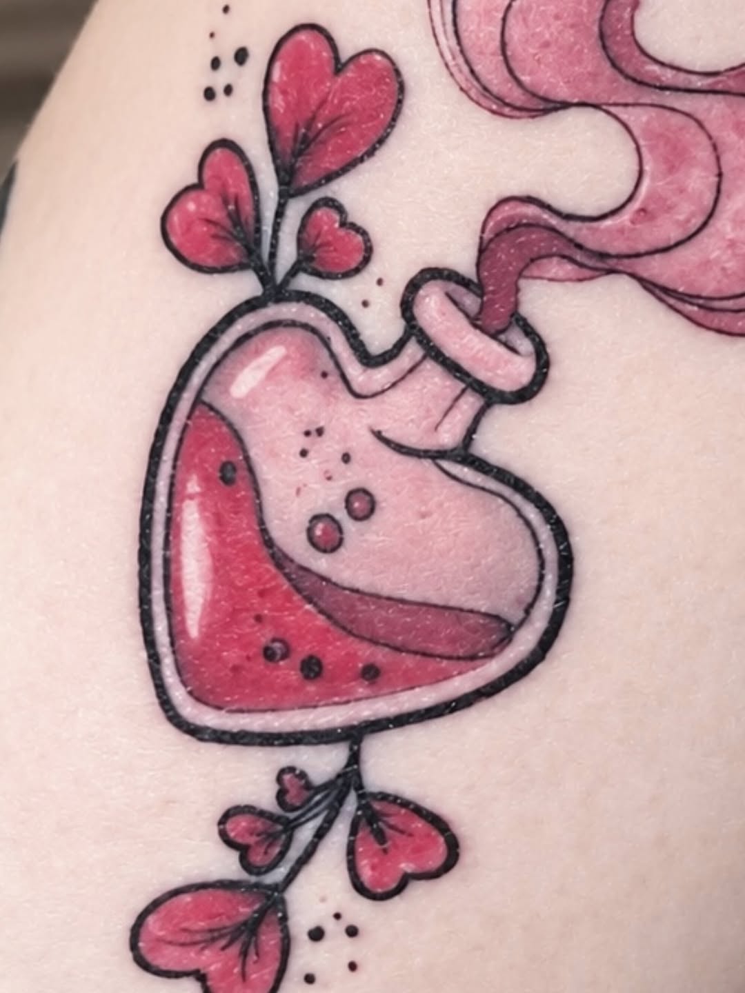 Tattoo by @amber_noir_tattoo โ new_school