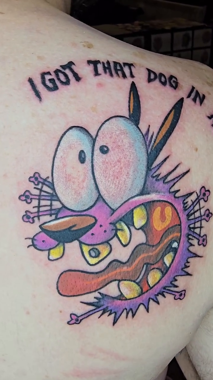 Tattoo by @rachel.tattoos โ anime