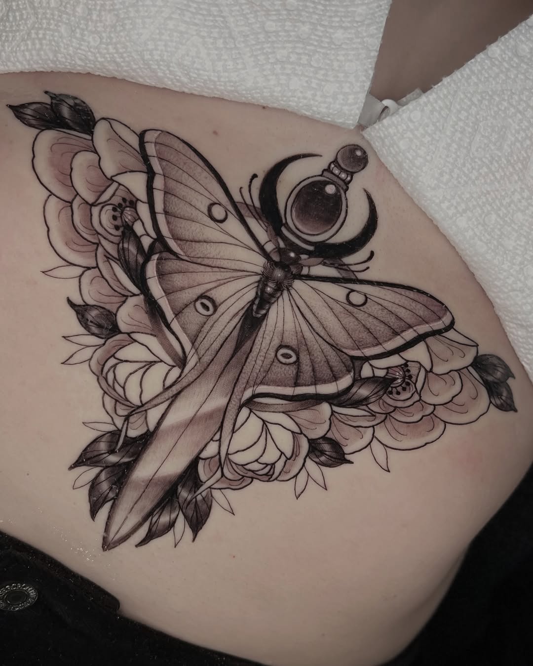Tattoo by @the.gutter.goblin โ black_and_grey, realism
