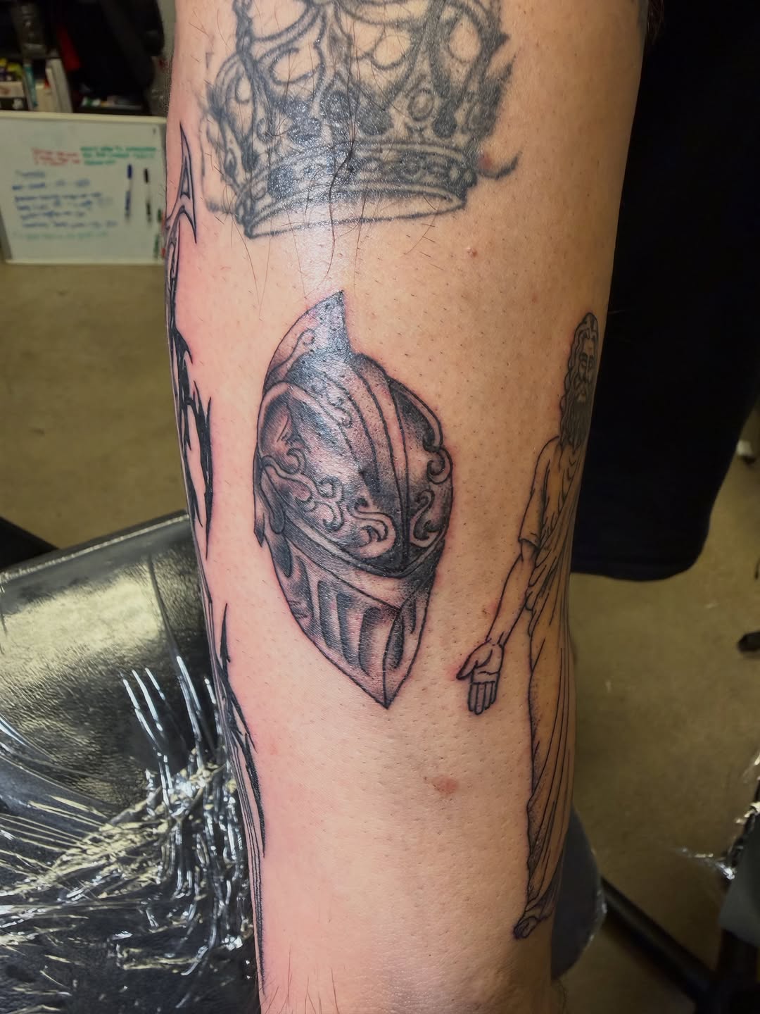 Tattoo by @inkedxberto — black_and_grey, realism