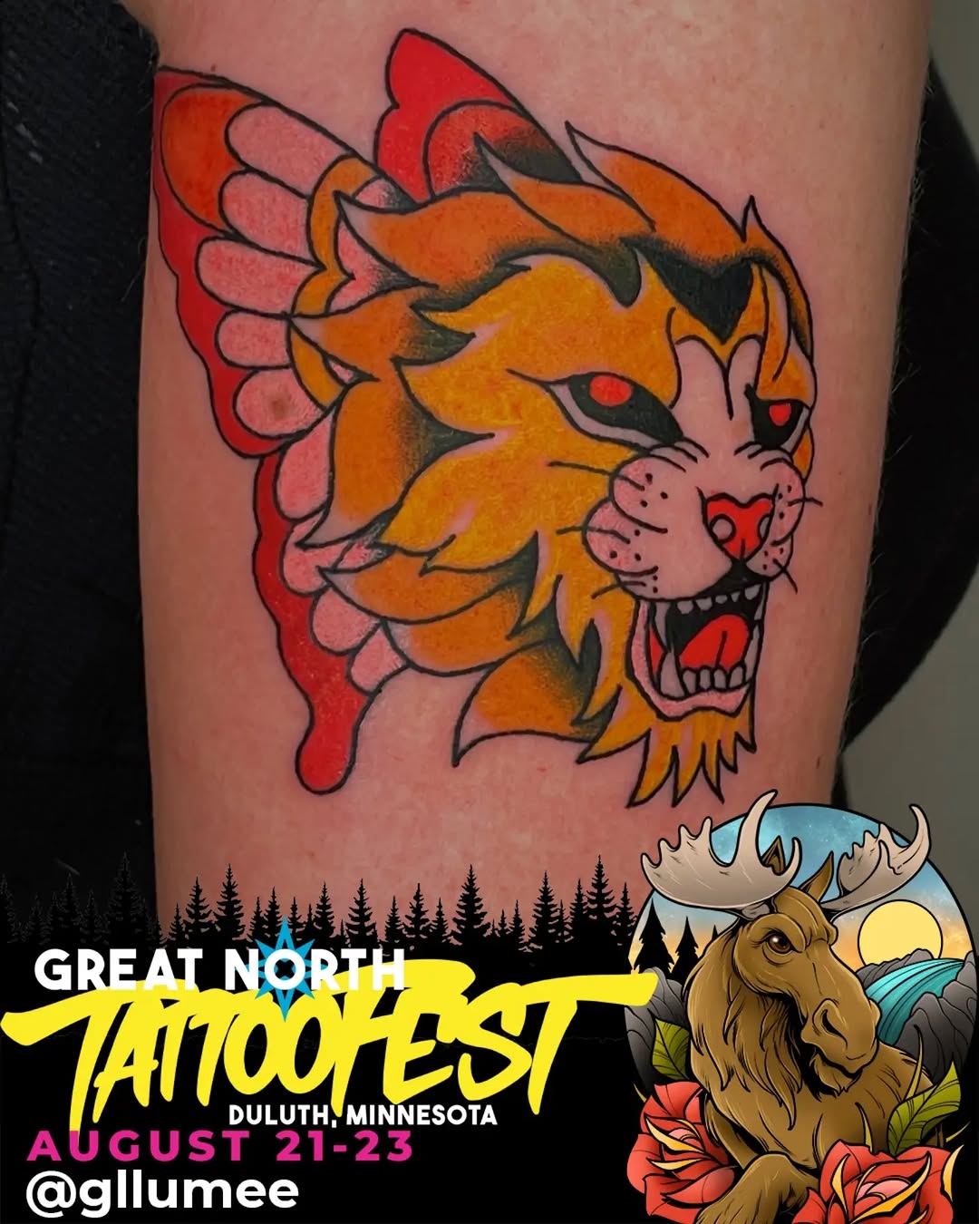 Tattoo by @gllumee — american_traditional