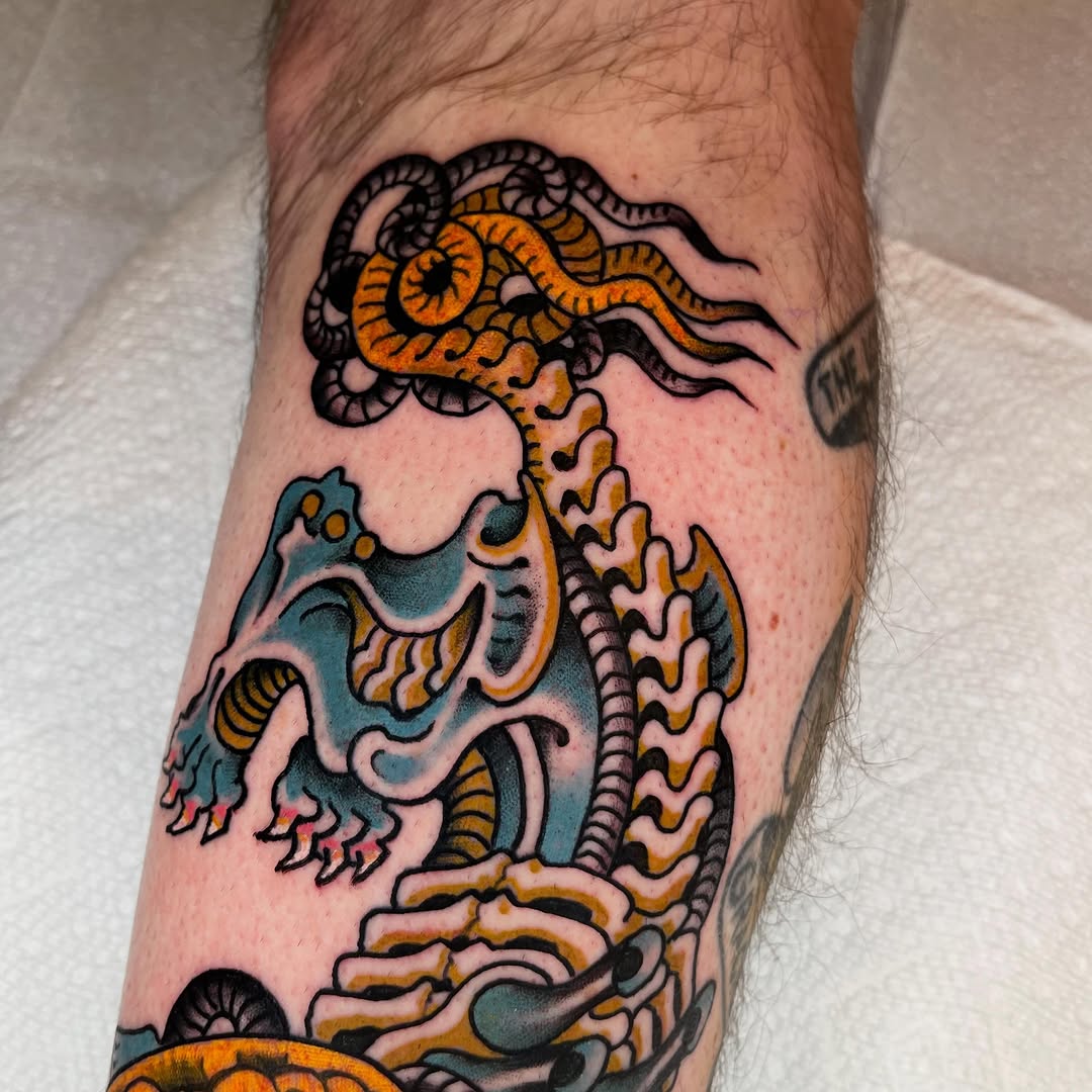 Tattoo by @wonkytiger — american_traditional
