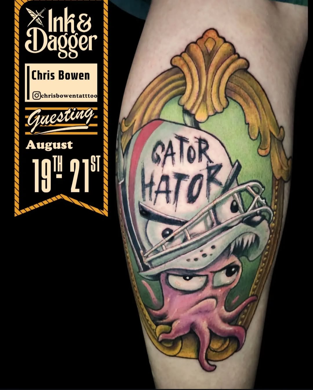 Tattoo by @chrisbowentattoo — new_school