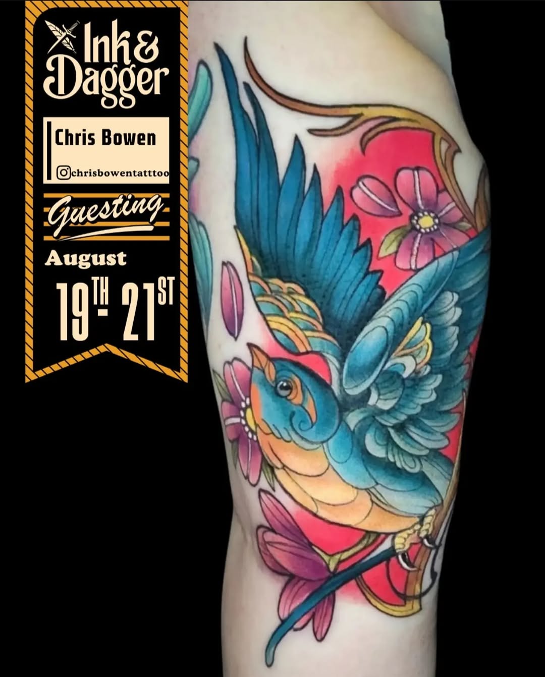 Tattoo by @chrisbowentattoo — neo_traditional, japanese_irezumi