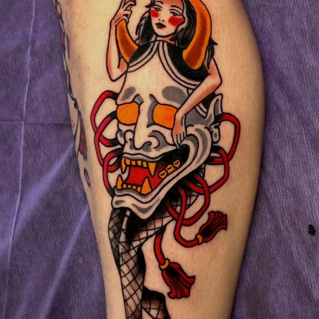 Tattoo by @fosho.tat2 — american_traditional, neo_traditional