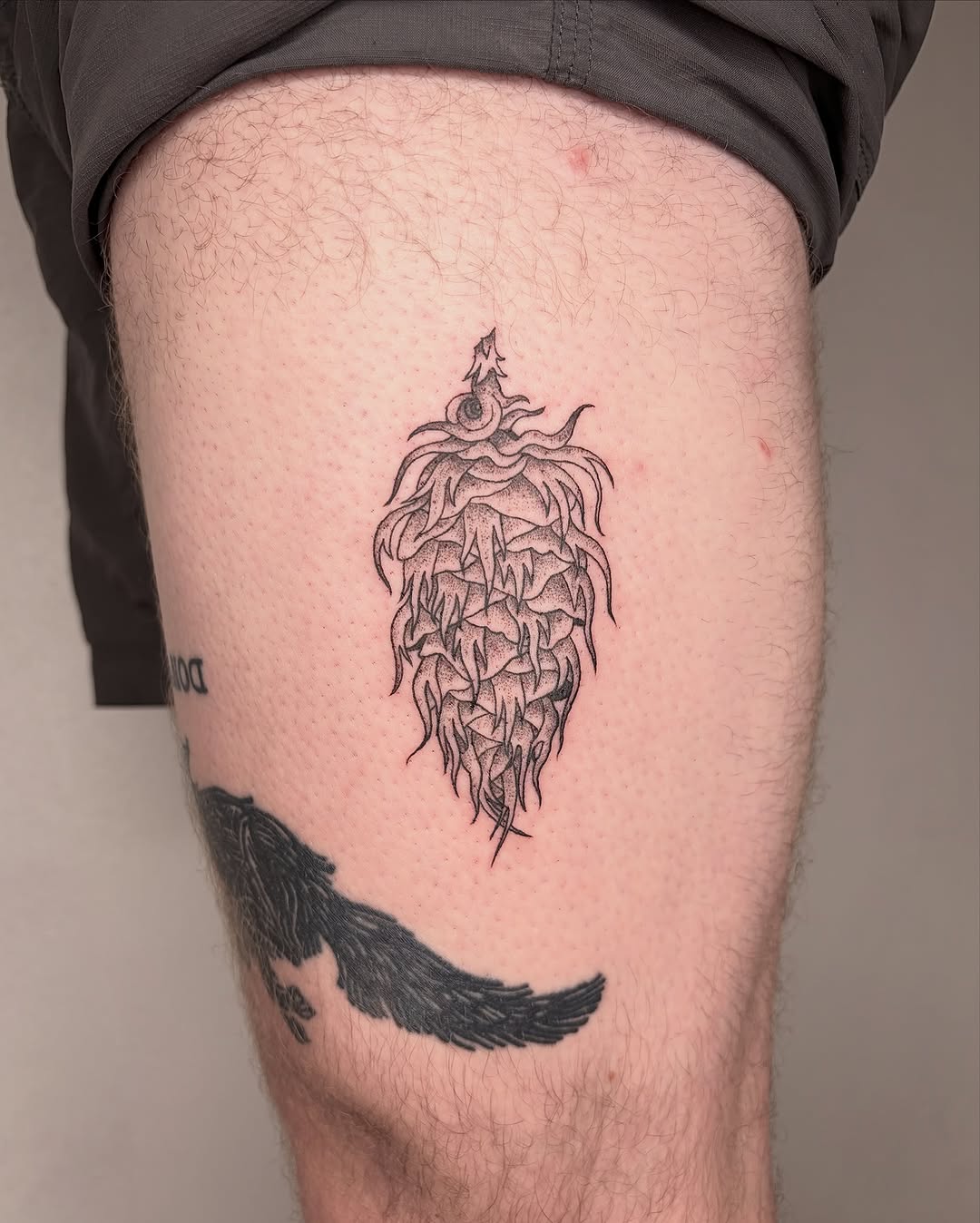Tattoo by @siltyloamtattoo — dotwork, black_and_grey