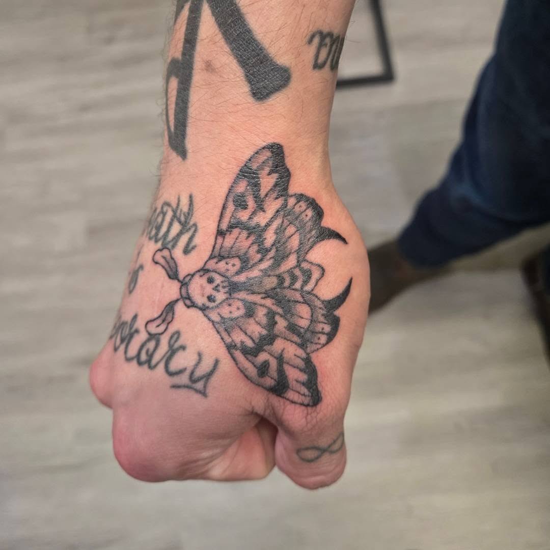 Tattoo by @mattpagetattoos — black_and_grey, chicano