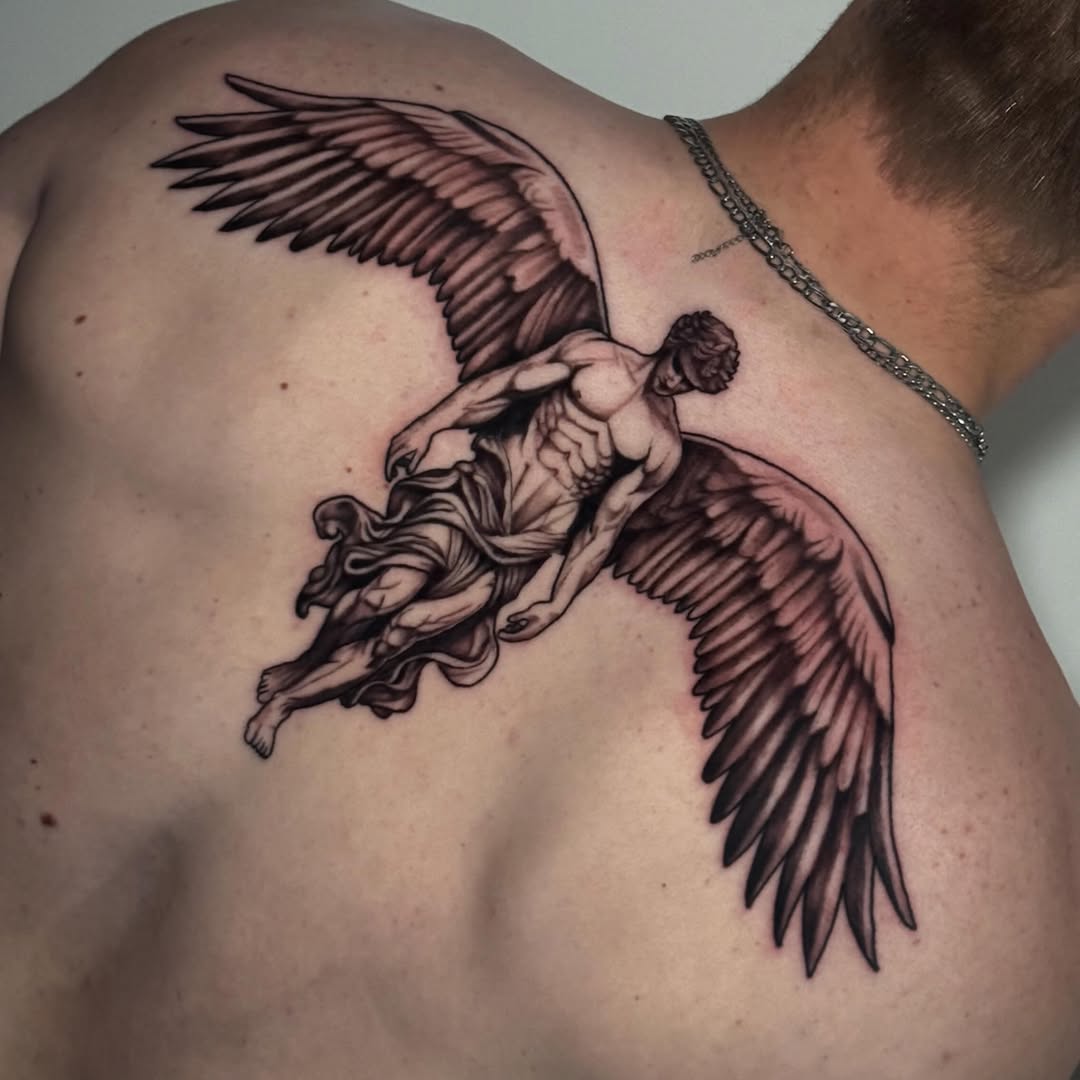 Tattoo by @amry.tattoos โ realism, black_and_grey