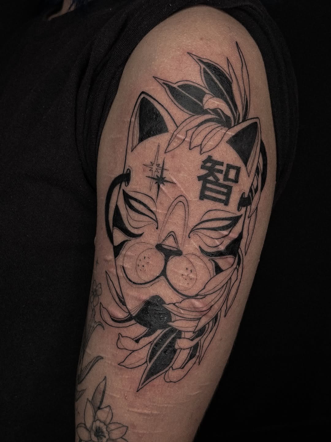 Tattoo by @samishii.ttt — japanese_irezumi, blackwork