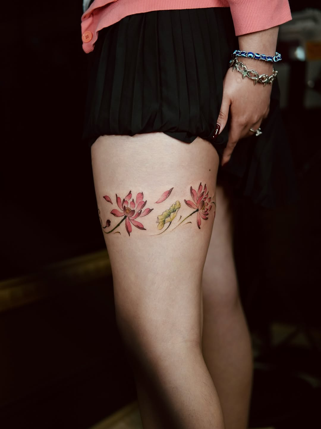 Tattoo by @chanchan.tatts — fine_line, watercolor