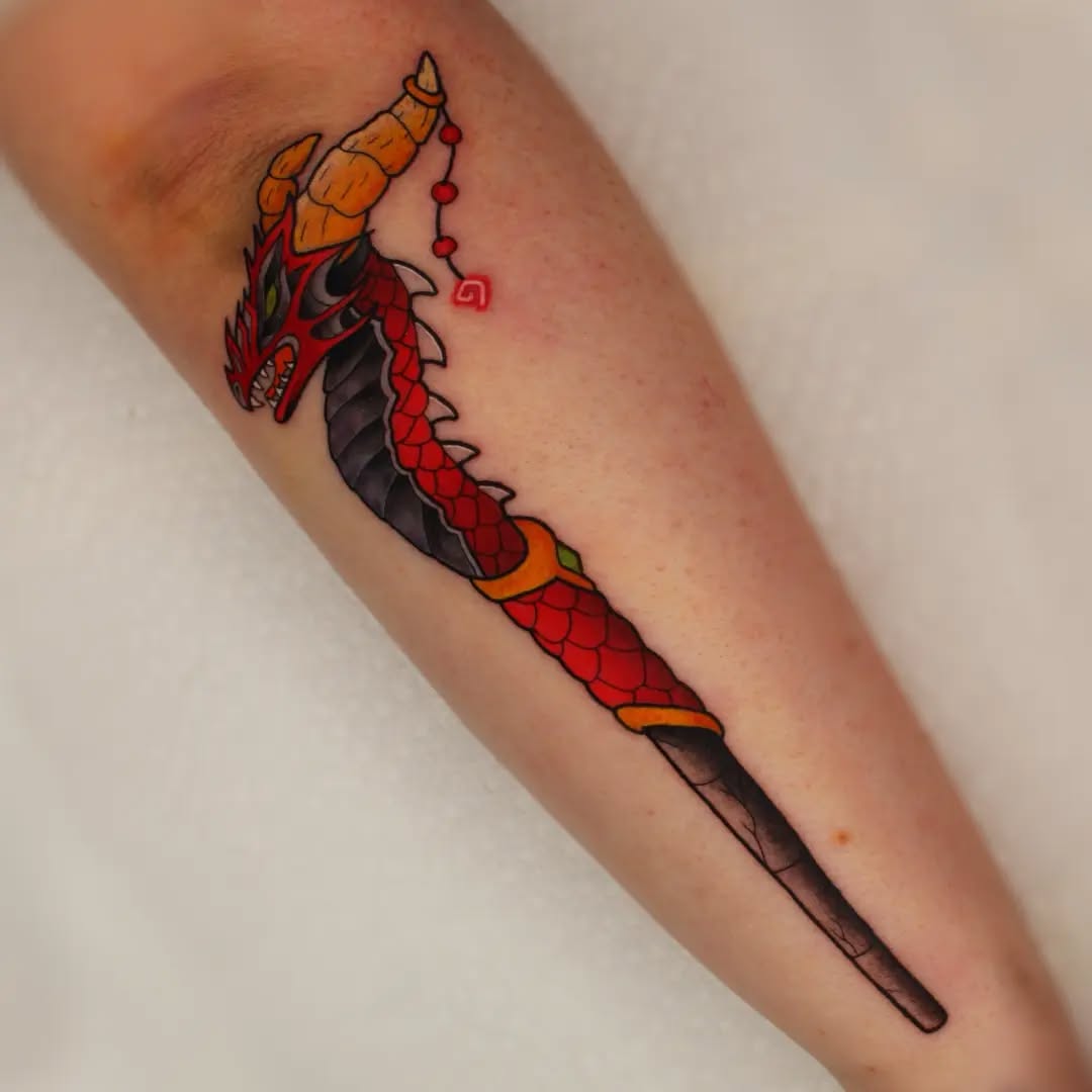 Tattoo by @therealinnerlip — new_school