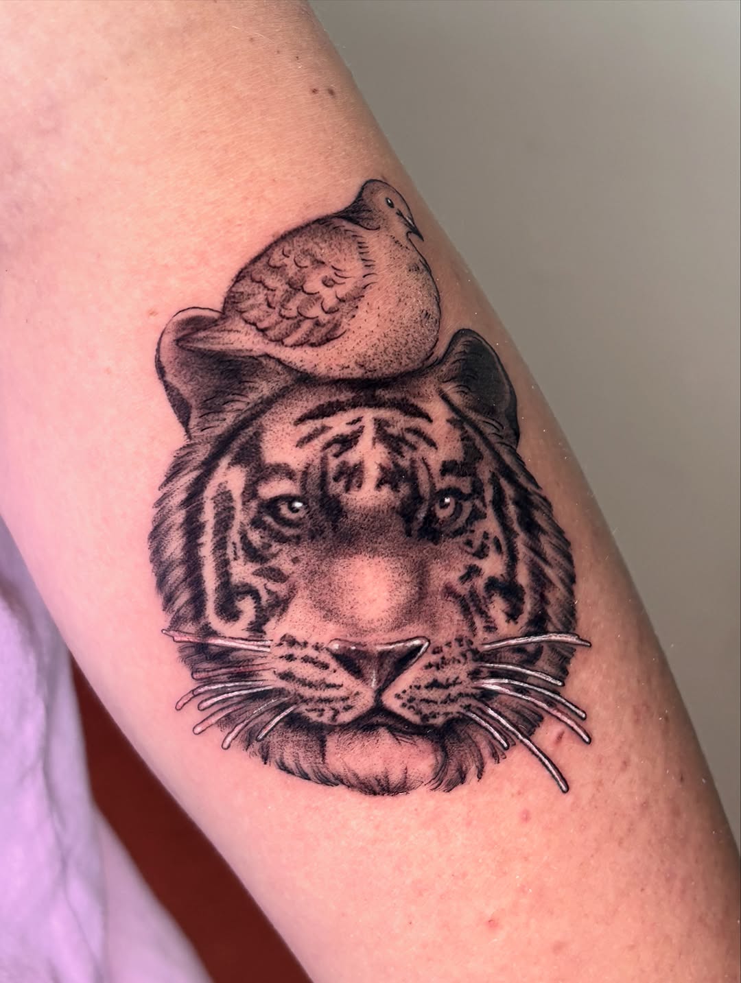 Tattoo by @draventoewstattoo β realism, black_and_grey