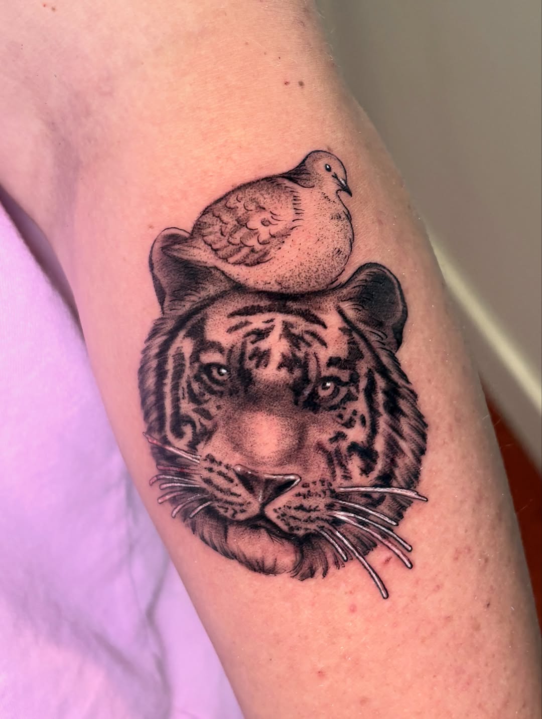 Tattoo by @draventoewstattoo β realism, black_and_grey