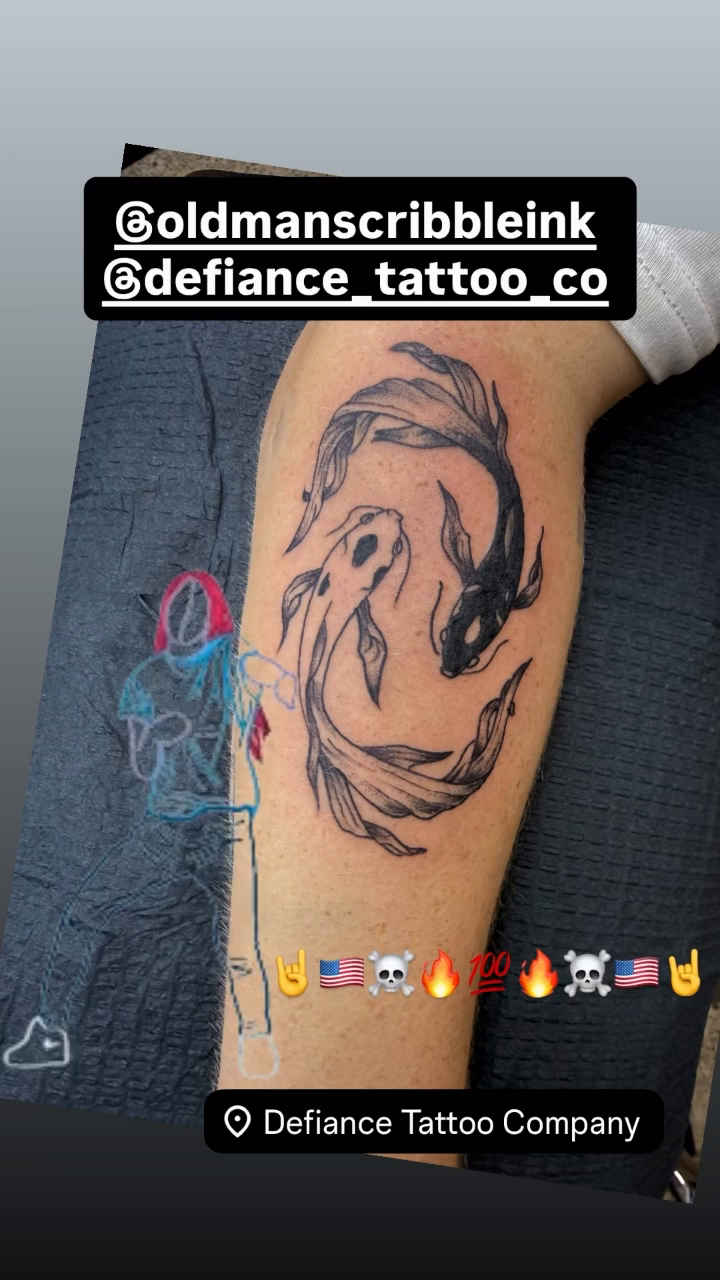 Tattoo by @oldmanscribbleink โ japanese_irezumi, blackwork