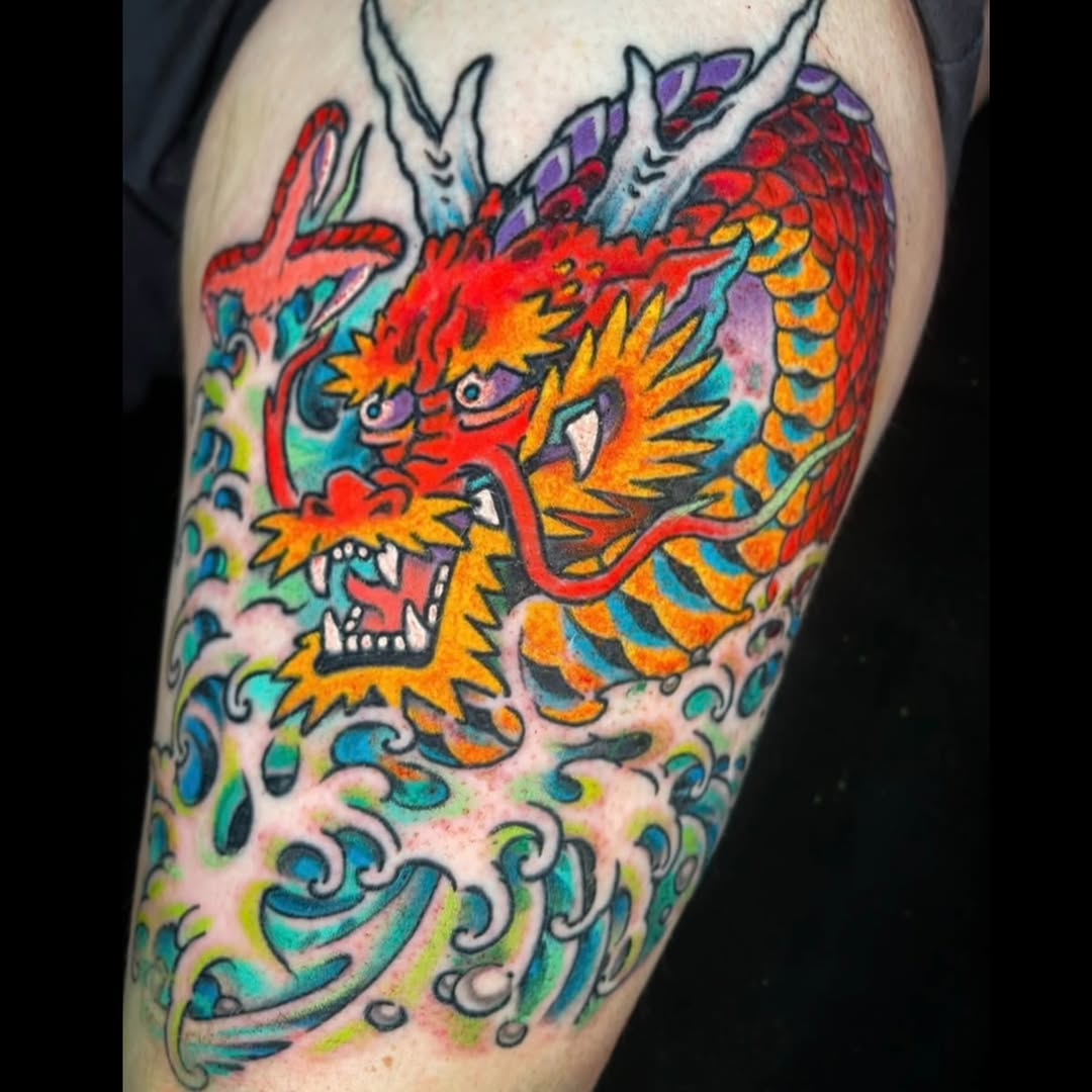 Tattoo by @mikewilsontattoo — japanese_irezumi, neo_traditional