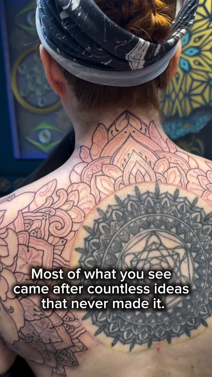 Tattoo by @inkbysilvereye — geometric, ornamental