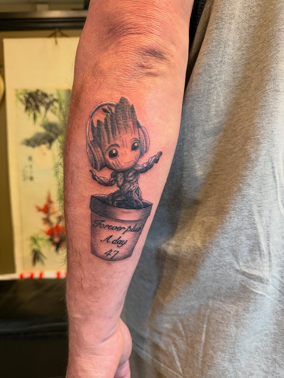 Tattoo by @winstooon — realism, lettering_script