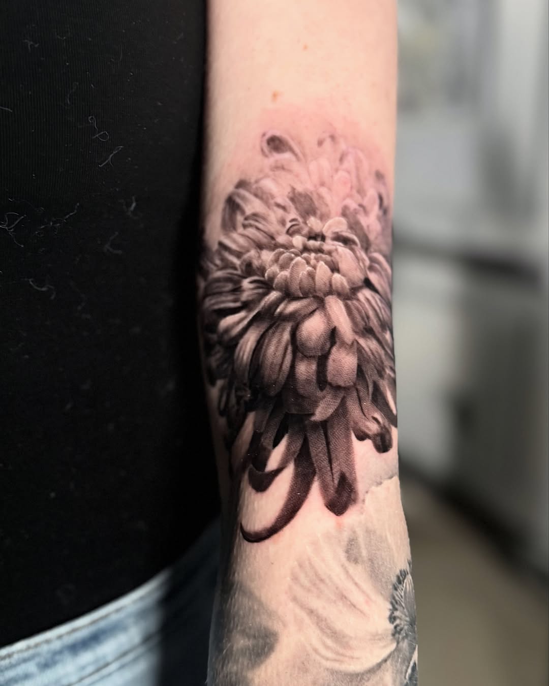 Tattoo by @m.bakerink — realism, black_and_grey