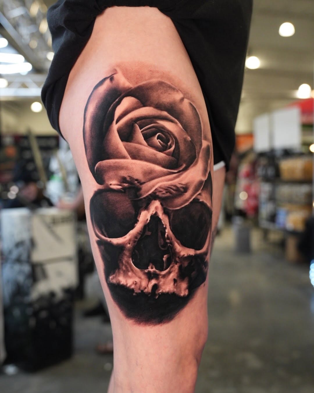 Tattoo by @m.bakerink — realism, black_and_grey