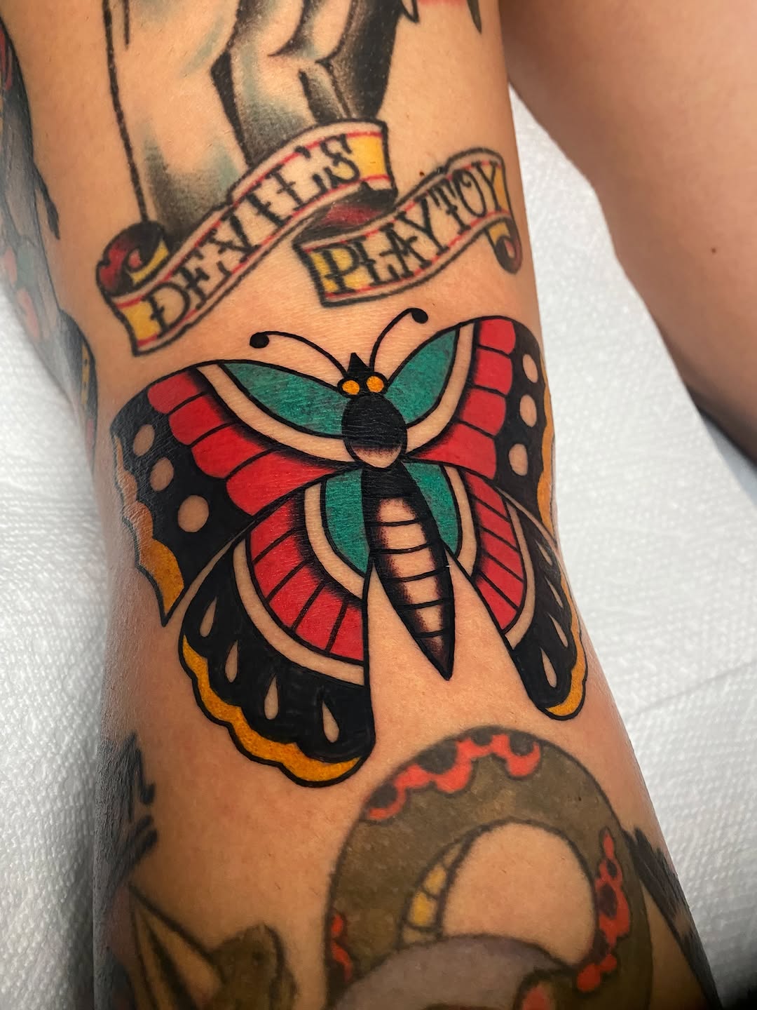 Tattoo by @davidfrentzeltattooer — american_traditional