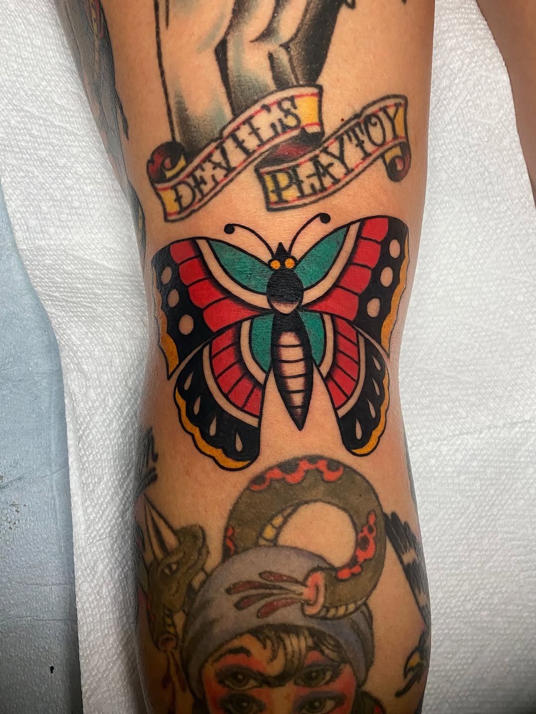 Tattoo by @davidfrentzeltattooer — american_traditional